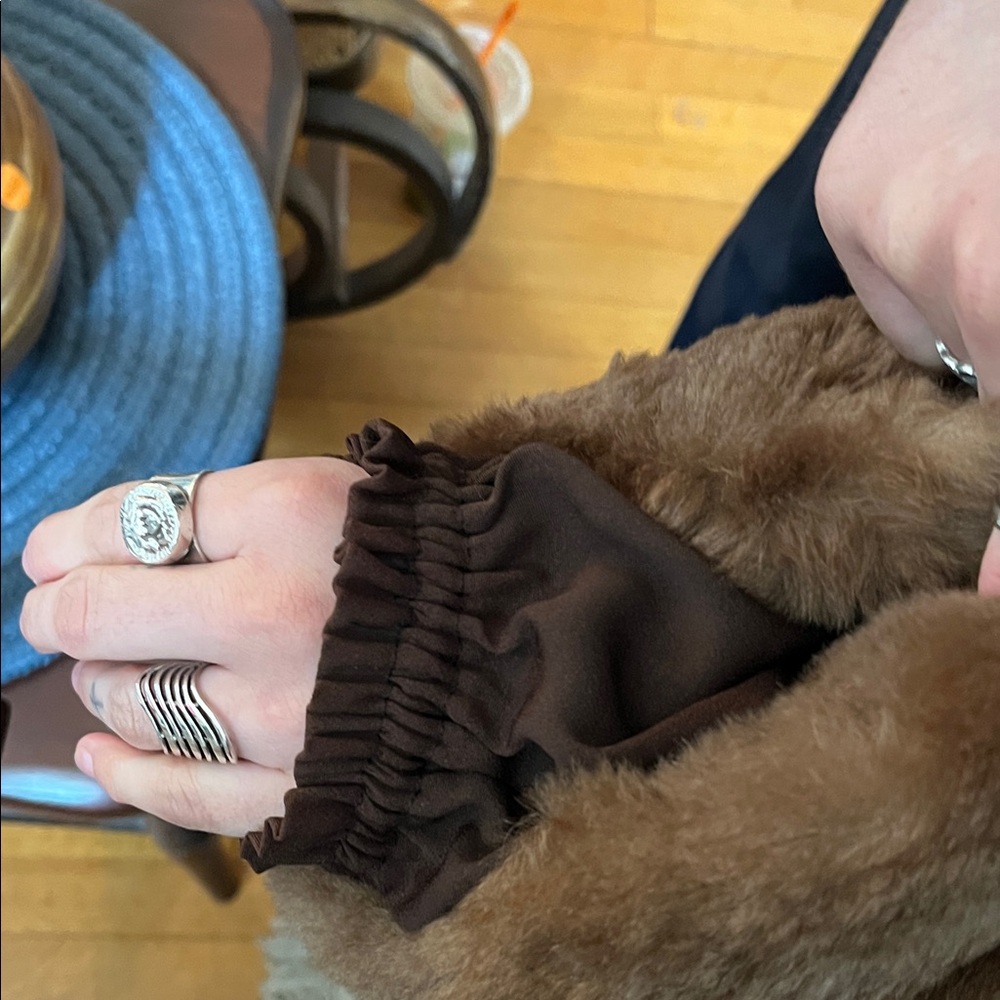 Luxurious Rabbit Fur Coat - Picture 10 of 15